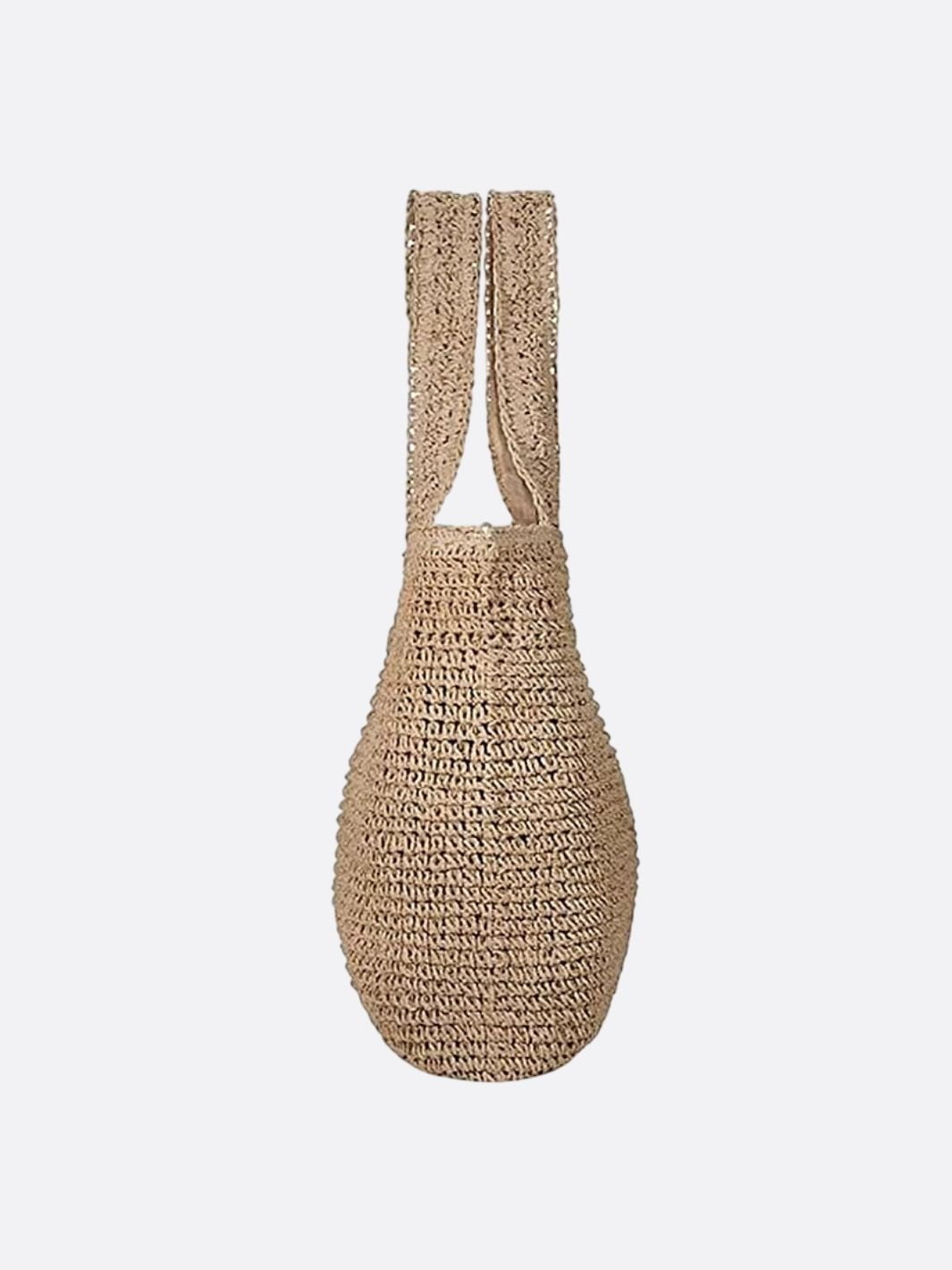 Straw tote bag