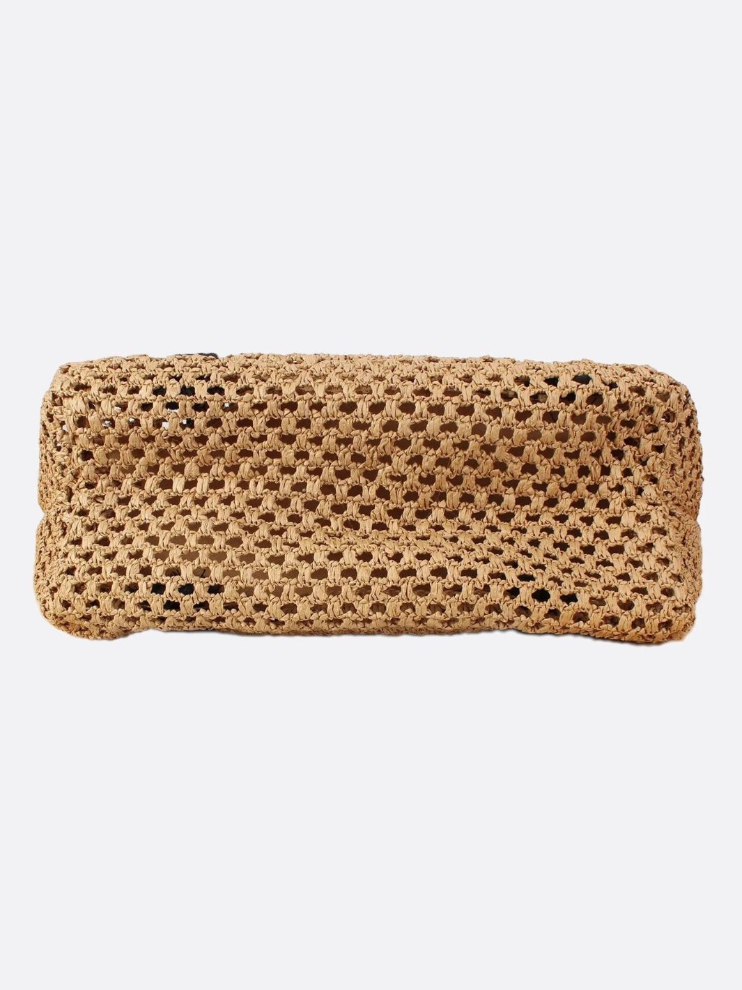 Straw tote bag