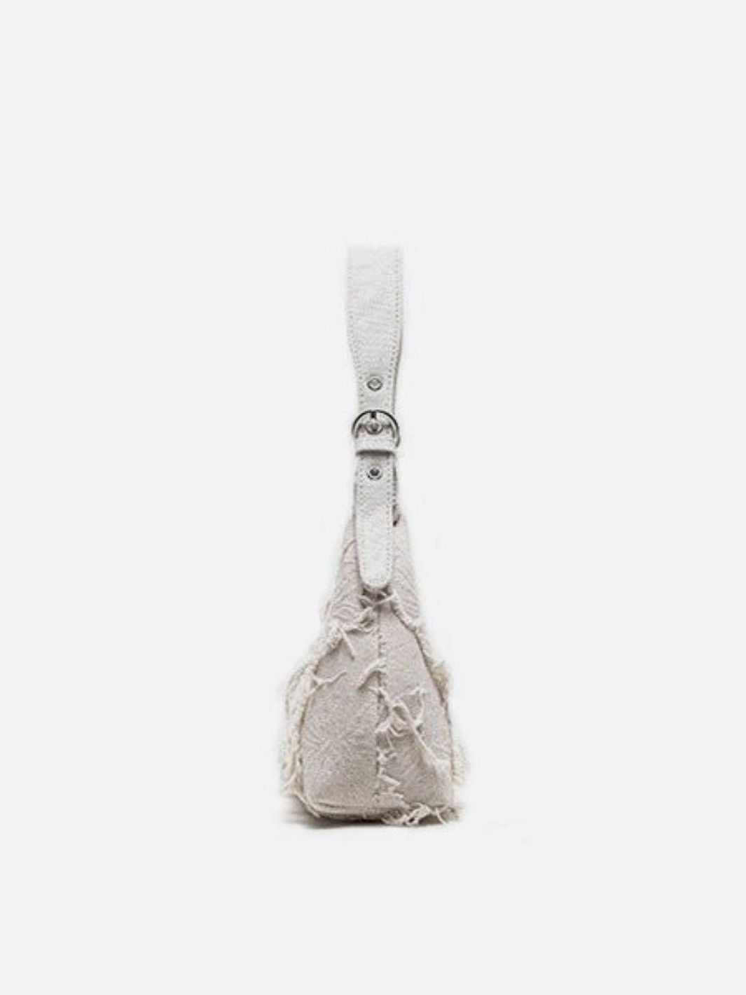 Canvas baguette bag