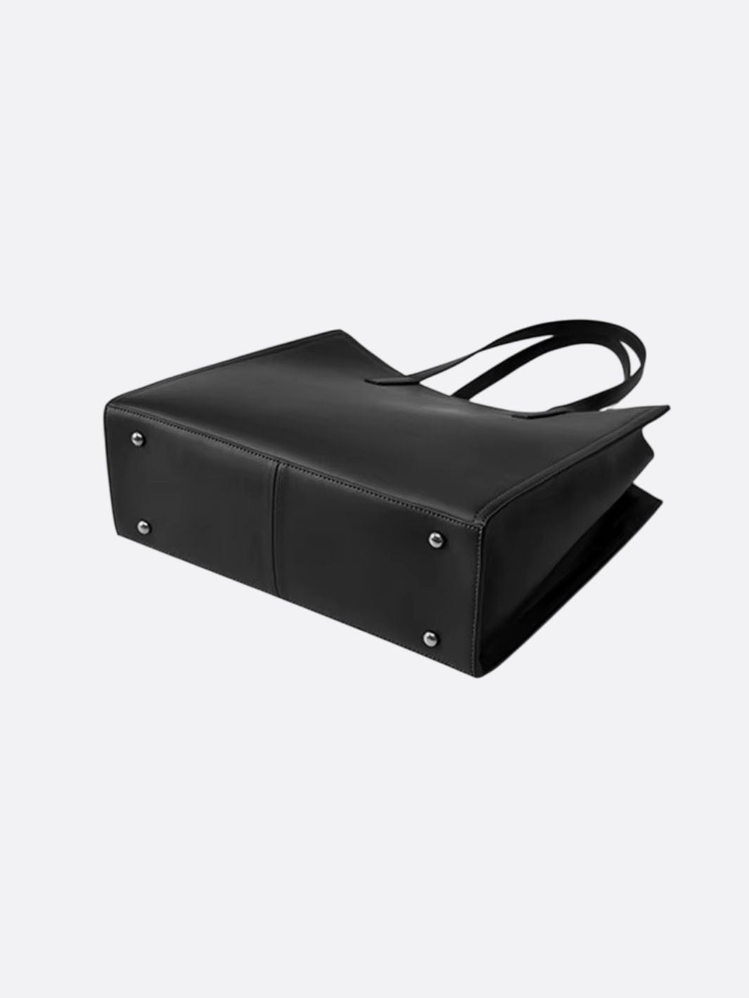 Leather shoulder bag