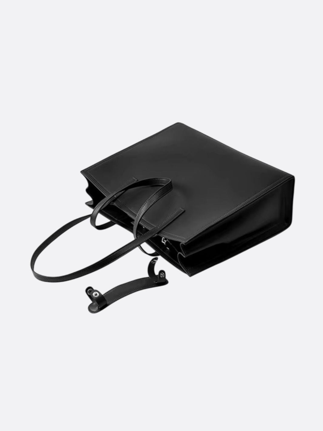 Leather shoulder bag
