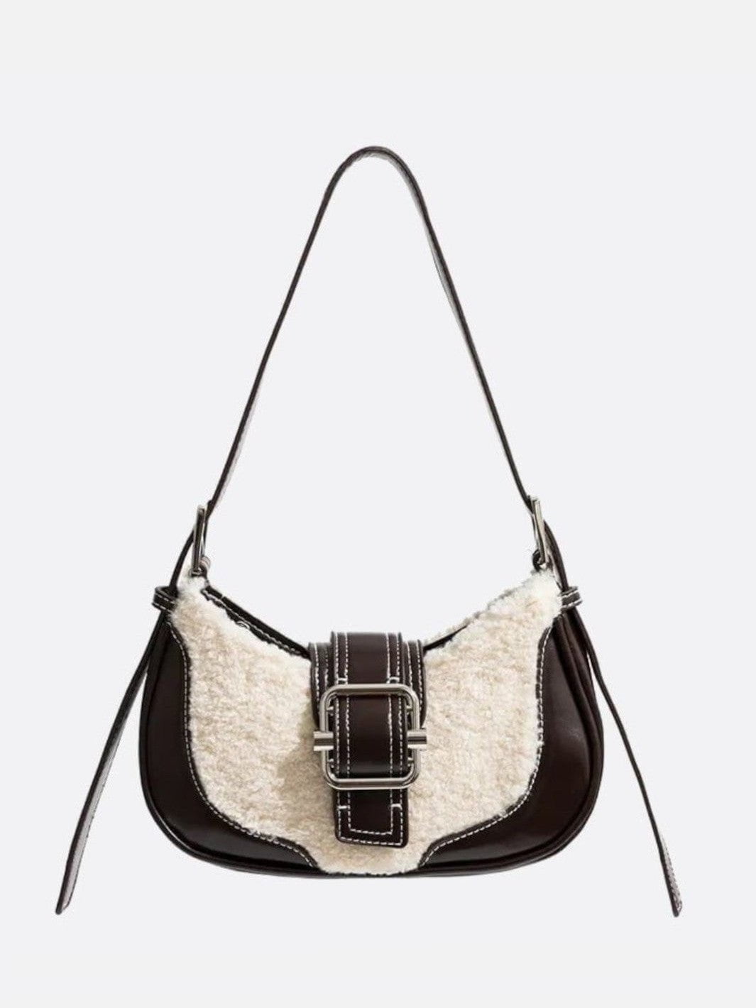 Sac moumoute et cuir